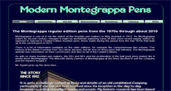 Desktop Screenshot of montegrappa-history.com